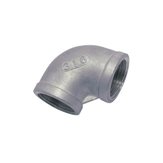 Codo Roscado 90º Inoxidable (Fig.90)