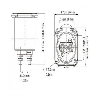 Desconectador Bateria Seaflo con Registro