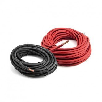 Cable Bateria Rojo de Neopreno Flexible
