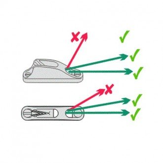 Clamcleat Mordedor de Aluminio CL211 MK1