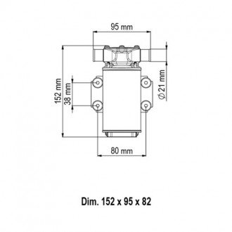 Bomba de Achique Marco UP1-J 28 L/Min
