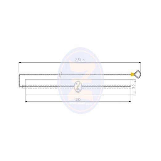 Anode Zinc Pour Bateau - Diamètre 80 Mm, Modèle à Suspendre, Protection Contre La Corrosion - 6