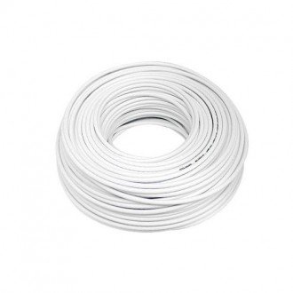 Cable Coaxial RG-58 para VHF Blanco