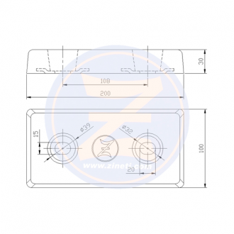 Anodo Zineti Placa 200x100mm (3.6Kg)