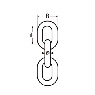 Cadena Inoxidable 316 (DIN766)