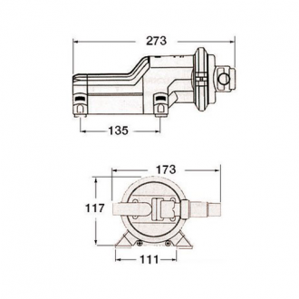 Bomba Whale Gulper 220 (Drenaje Ducha y Aguas Negras)