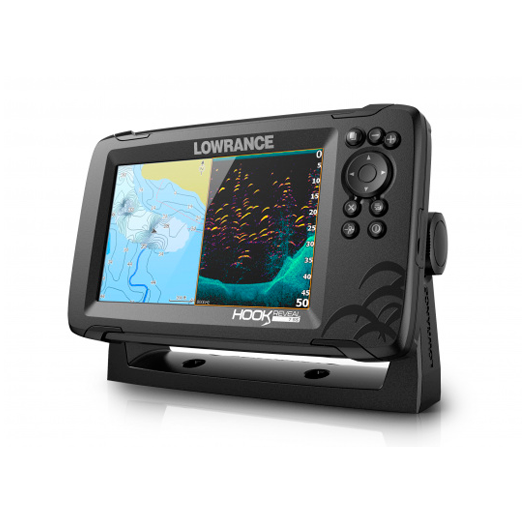 Sonda GPS/Plotter Lowrance HOOK Reveal 7 HDI 50/200