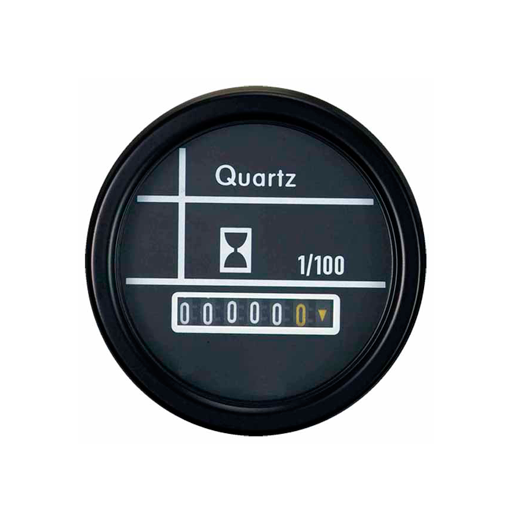 Cuenta Horas Negro 6-50V