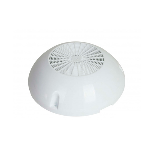 Rejilla de ventilación de plástico regulable con montaje acabado en color  blanco Upmann