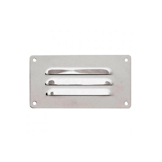 Rejilla Ventilacion Inoxidable 127x66mm
