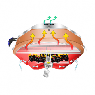 Barbacoa Magma Carbon Marine Kettle Original (381mm)