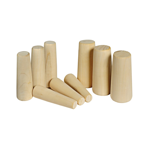 Espiches Madera 20-49mm (9 piezas)