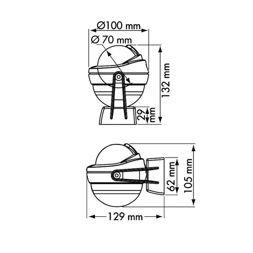 Capteur Bluetooth Pour Compas Offshore Plastimo (compatible Modèles 75 & 95 Mm) – Neuf