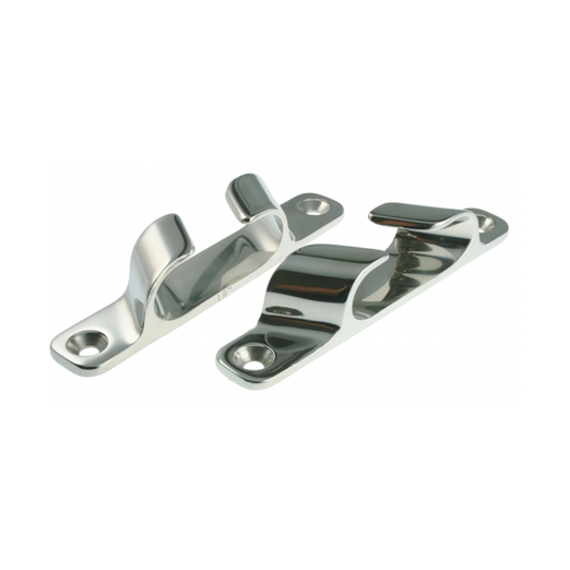 Guias Cabos Oblicuas Inoxidables 225mm (Pareja)