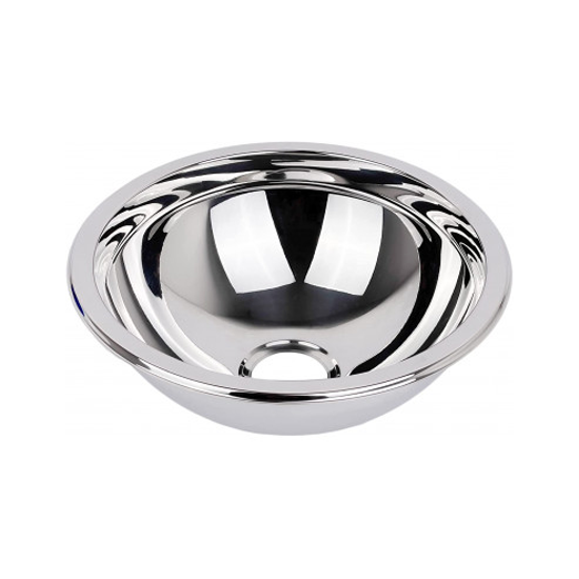 Lavabo Inoxidable Redondo (390mm)