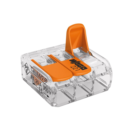 Canector Cable Wago (3 Vias)