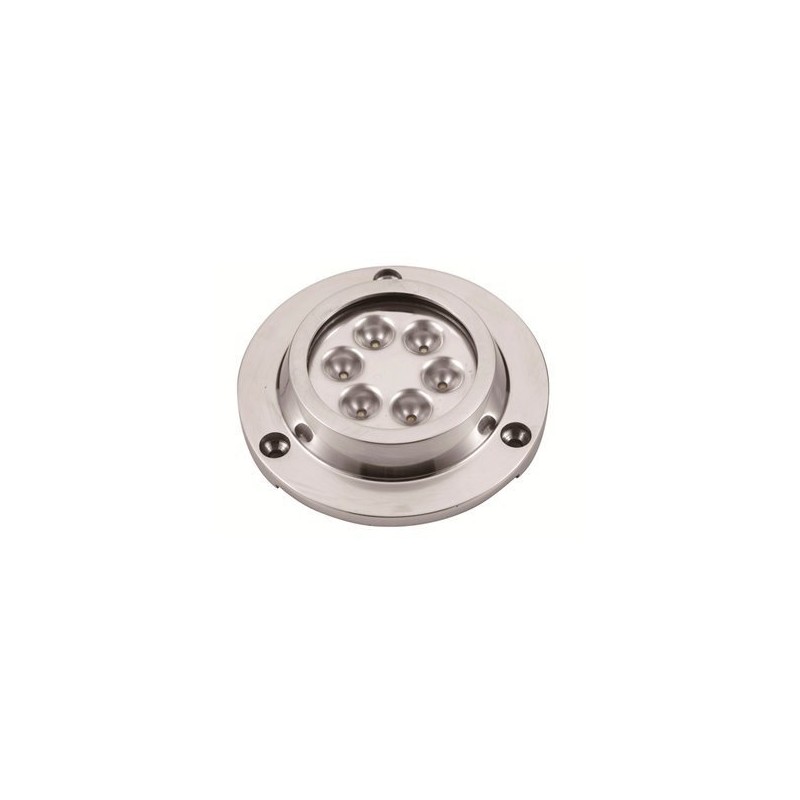 Luz LED Sumergible Inox Azul (188 Lumenes)