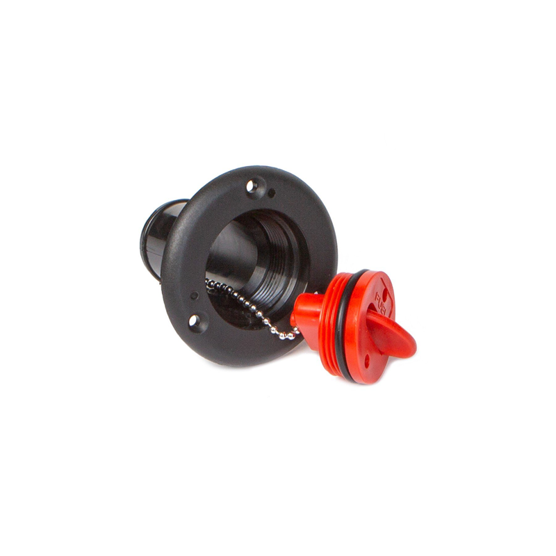 Boca de Llenado Combustible Plastico Seaflo Negro