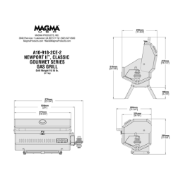 Barbacoa Magma Gas Newport 2 Classic