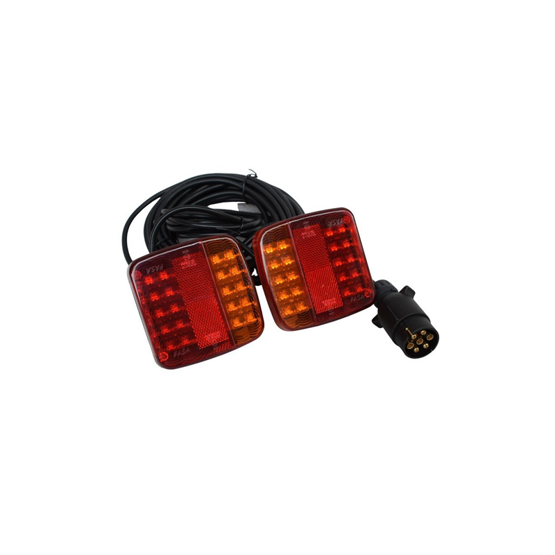 Kit Luces LED Remolque Magneticas y Sumergibles
