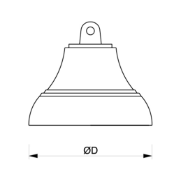 Campana Laton 100mm