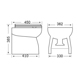 Inodoro Electrico Luxury (12V)