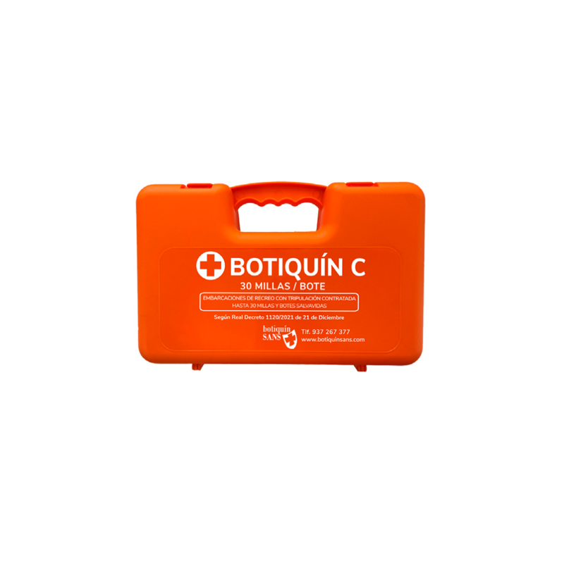Botiquin Modelo C Tripulacion Contratada (30 Millas)