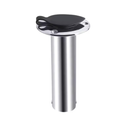 Portacañas Empotrable Inox Plano