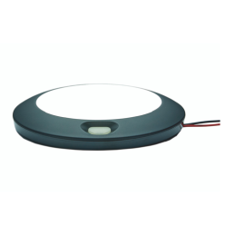Plafon LED Negro (127mm)