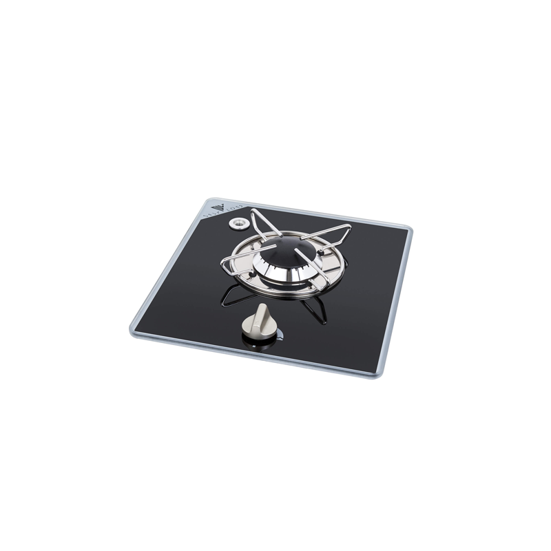 Cocina 1 Fuego Cristal Templado Navy Load