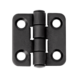 Bisagra Inoxidable Negra (36x37mm)