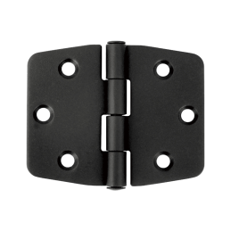 Bisagra Inoxidable Negra (74x74mm)