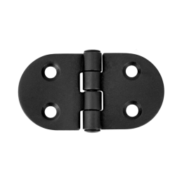 Bisagra Inoxidable Negra (40x74mm)