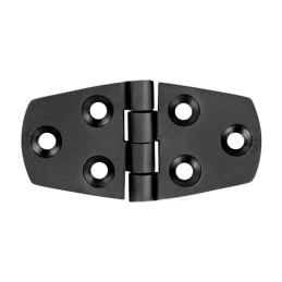 Bisagra Fundicion Inoxidable Negra (76x38mm)