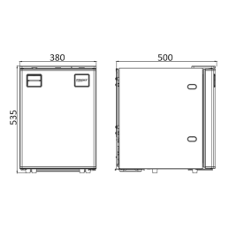 Nevera Compresor Fija 12/24V (50 Litros)