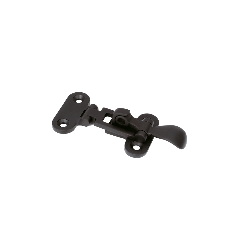 Cierre con Tensor Inoxidable Negro