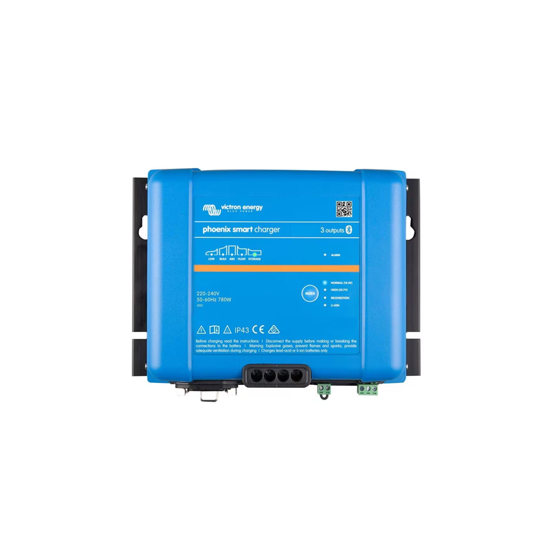 Cargador Baterias Smart IP43 24V 25A (3 Salidas)