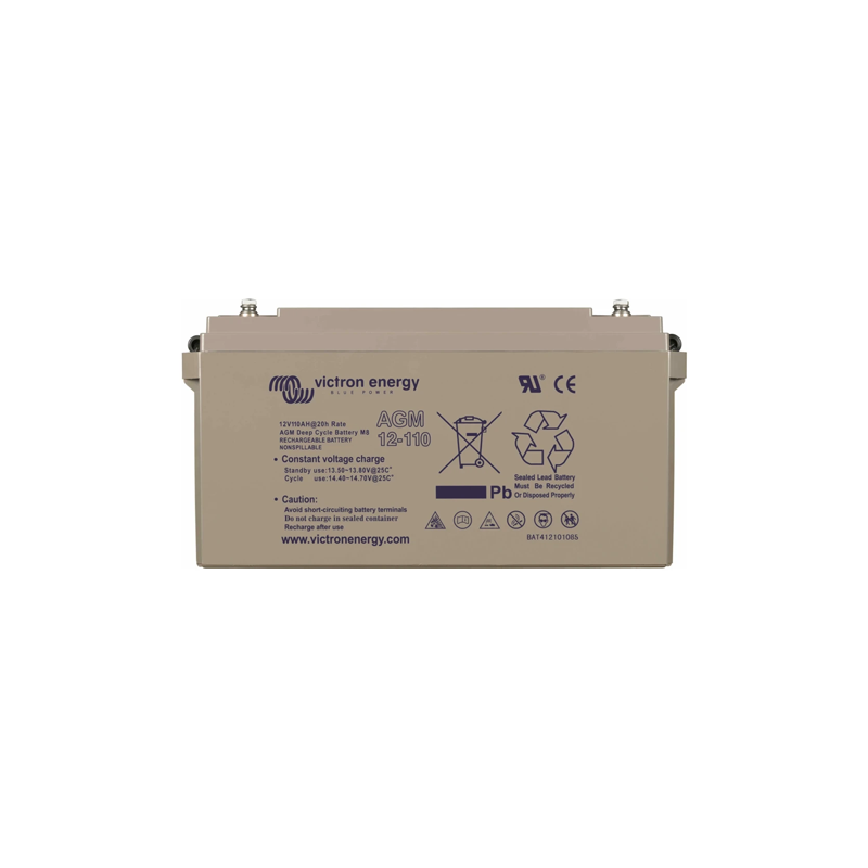 Bateria Victron AGM 12V/110Ah Ciclo Profundo (M8)