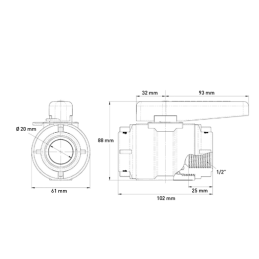 Trudesign Valvula de Bola