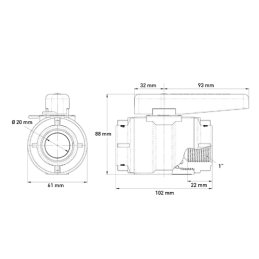Trudesign Valvula de Bola