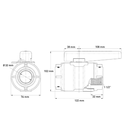 Trudesign Valvula de Bola