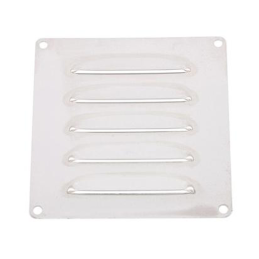 Rejilla Ventilacion Inox Cuadrada (120x120mm)