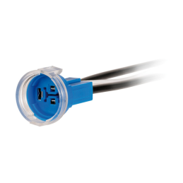 Conector Precableado para Pulsador Redondo Inox