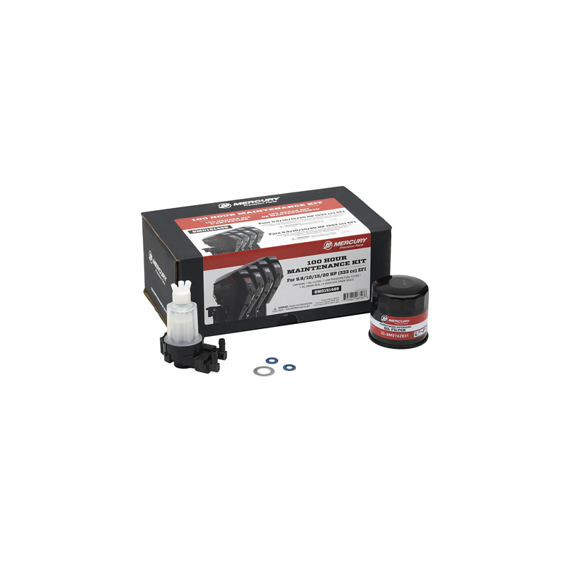 Kit de Mantenimiento Mercury 9.9/10/15/20HP (100 Horas)