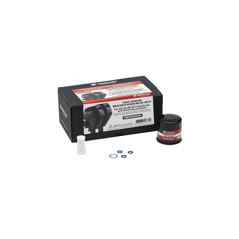 Kit de Mantenimiento Mercury 25/30HP (100 Horas)