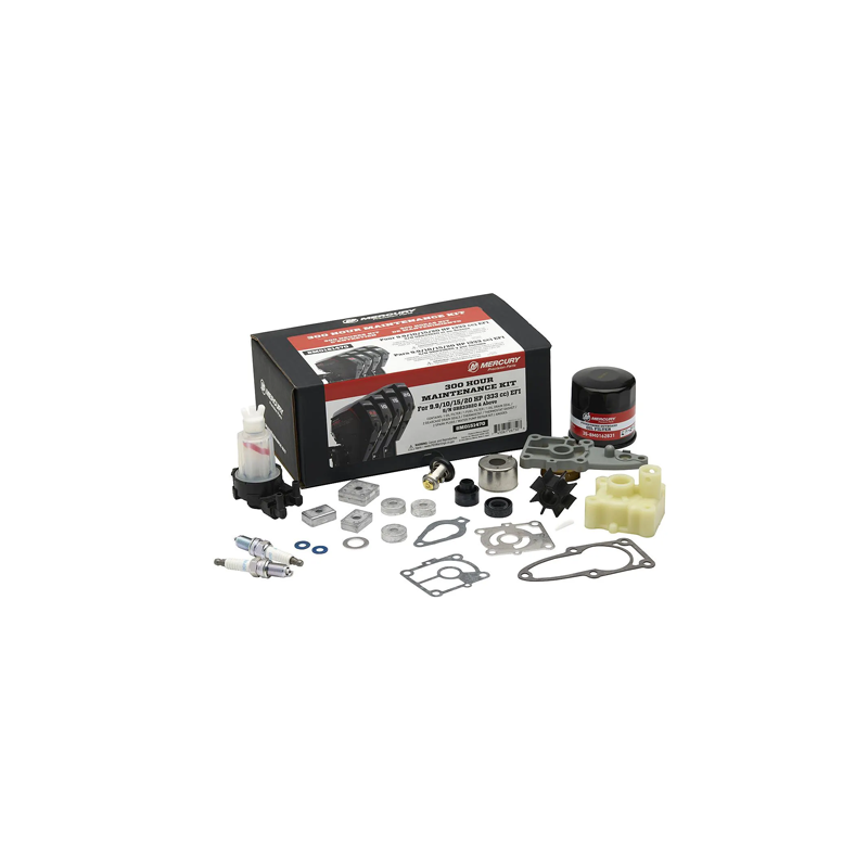 Kit de Mantenimiento Mercury 9.9/15/20HP (300 Horas)