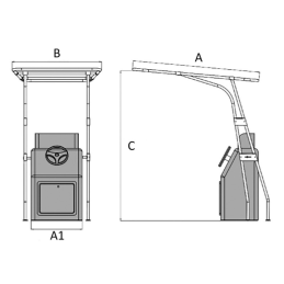 Toldo para Consola T-Top