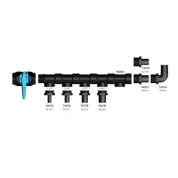 Trudesign Conector T (M-H-H) 1-1/2"