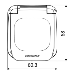 Doble Toma USB-C Scanstrut Ventura