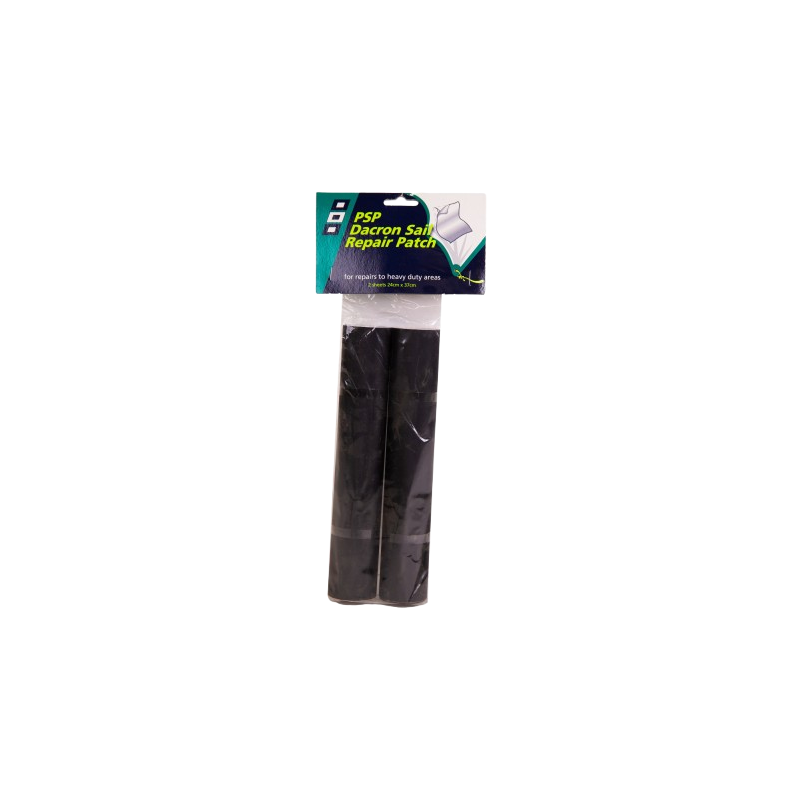 PSP Parches Reparador Velas Dacron (Negro)